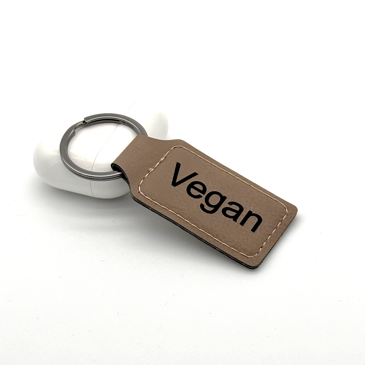 Keychain_stitched_VEGAN_tan