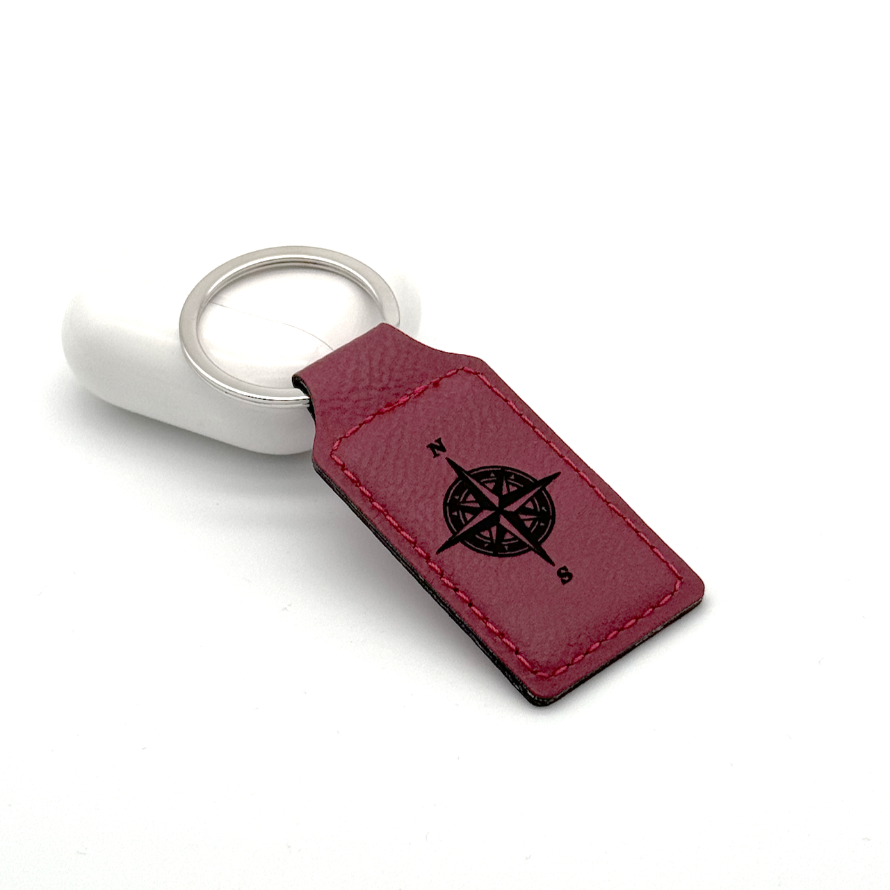Keychain_stitched_compass_rose