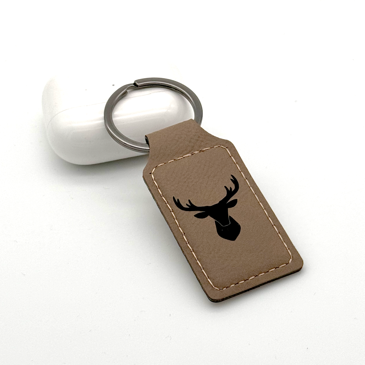 Keychain_stitched_deer_tan
